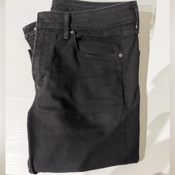 American Eagle men’s Athletic Skinny Black Jeans size 32x32 - Picture 5 of 9